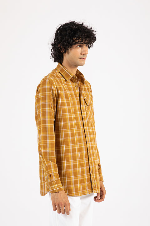 BUTTON DOWN CHECK SHIRT