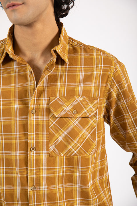 BUTTON DOWN CHECK SHIRT