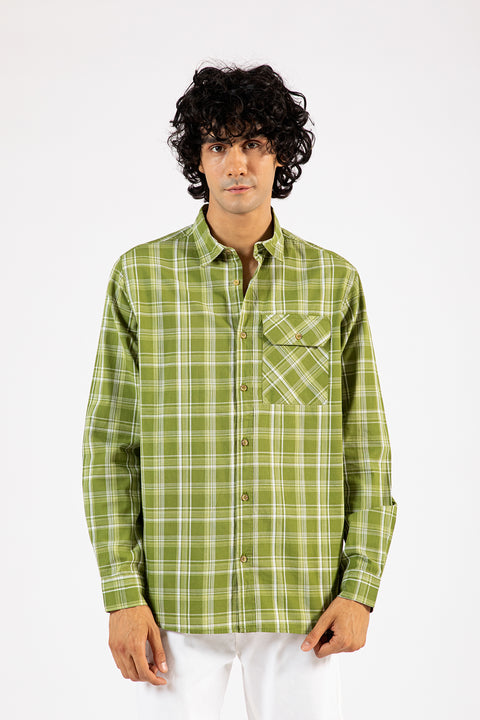 BUTTON DOWN CHECK SHIRT