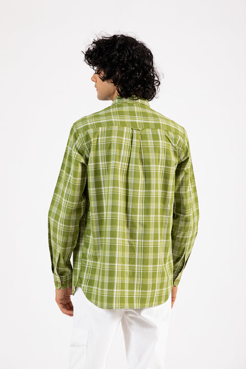 BUTTON DOWN CHECK SHIRT