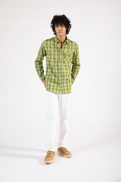BUTTON DOWN CHECK SHIRT