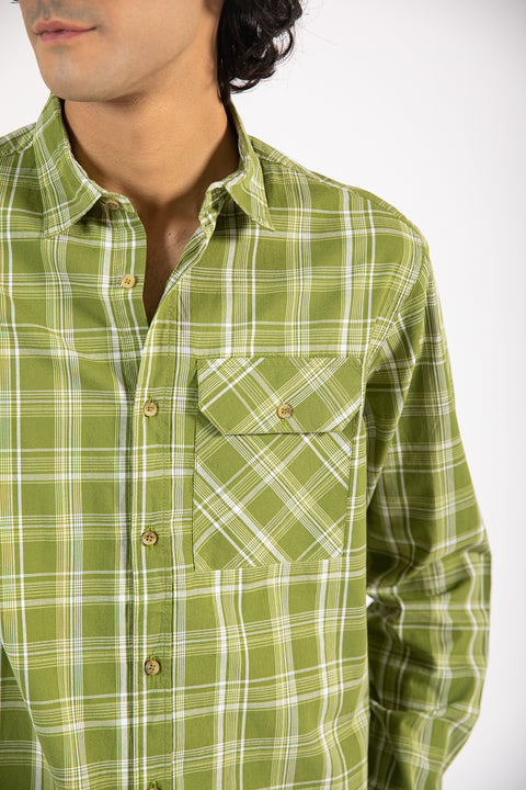 BUTTON DOWN CHECK SHIRT