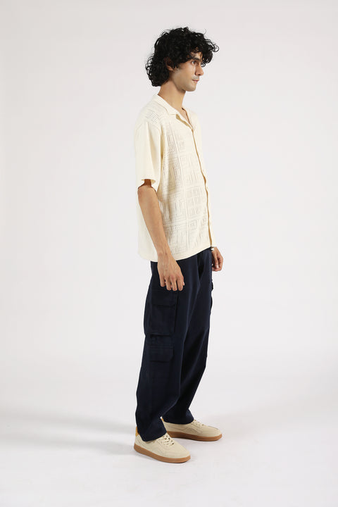 BUTTON DOWN KNITTED POLO