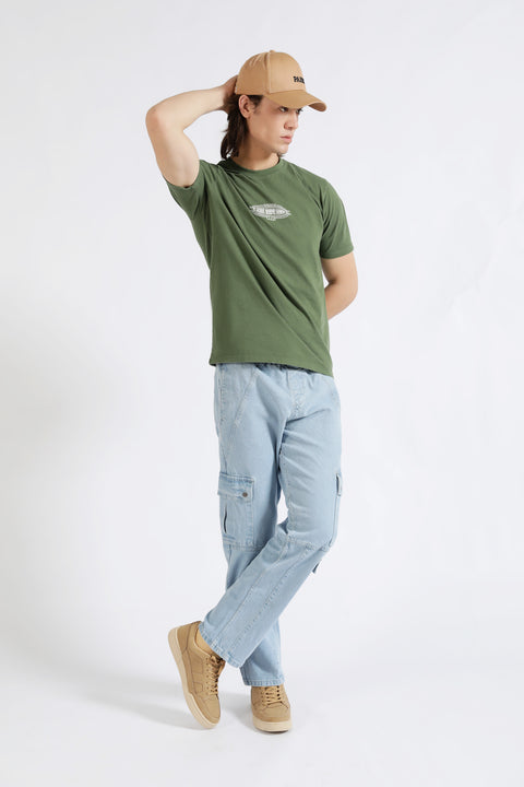 ENZYME WASH GRAPHIC TEE