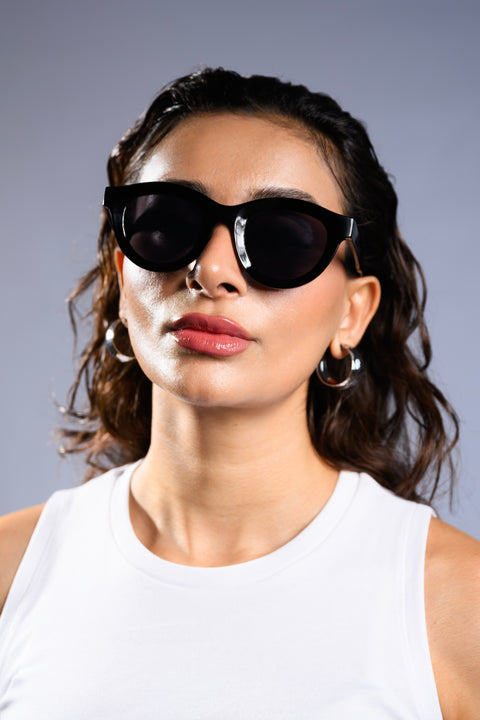 TORTOISE SHELL MATTE SUNGLASSES