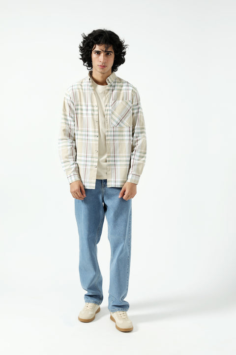 BUTTON DOWN CHECK SHIRT