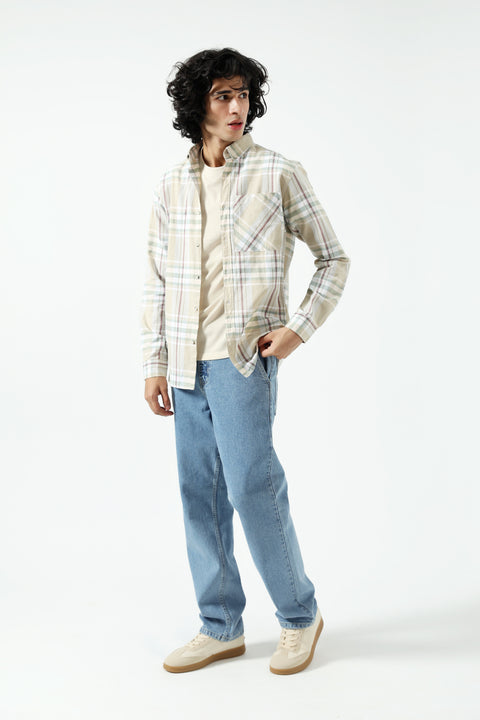 BUTTON DOWN CHECK SHIRT