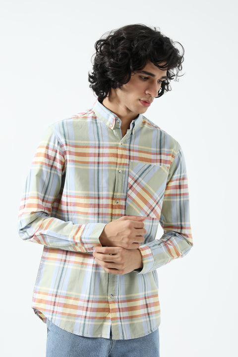 BUTTON DOWN CHECK SHIRT