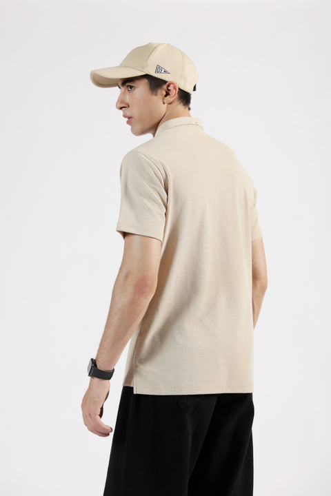 TEXTURED POLO