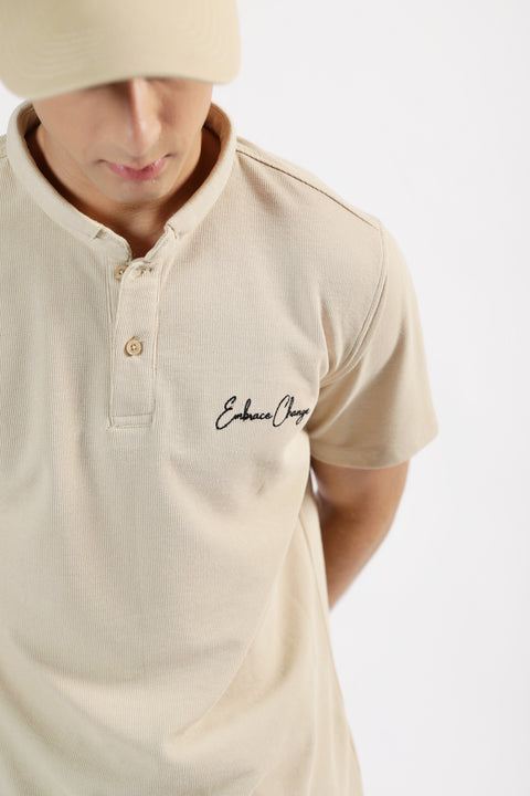 TEXTURED POLO
