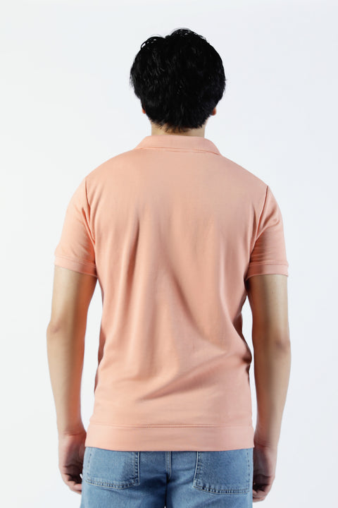 JOHNNY COLLAR TEXTURED POLO