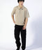 BOXY FIT TEXTUTRED POLO