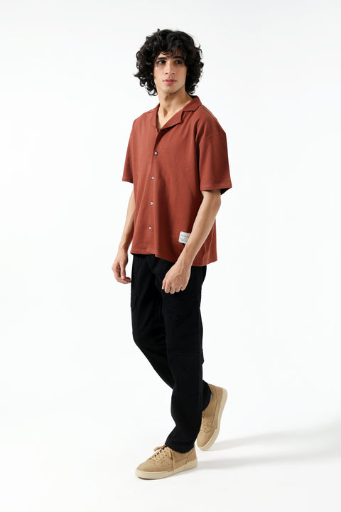 BUTTON DOWN BAGGY FIT POLO