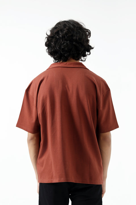 BUTTON DOWN BAGGY FIT POLO