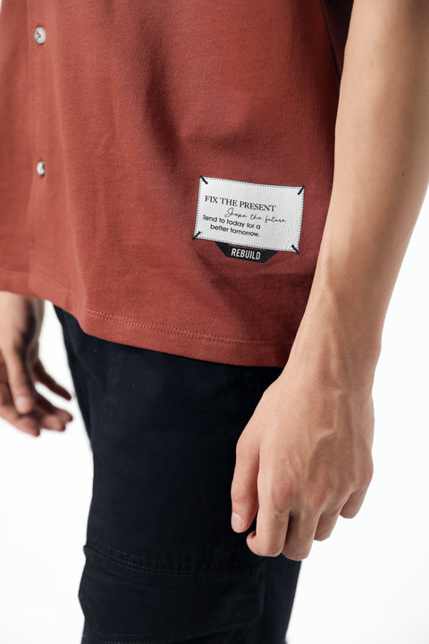BUTTON DOWN BAGGY FIT POLO