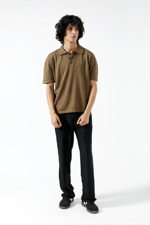 KNITTED POLO