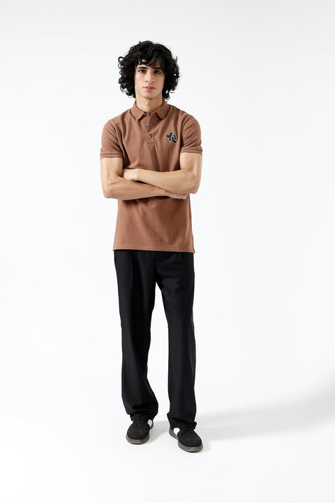TEXTURED POLO