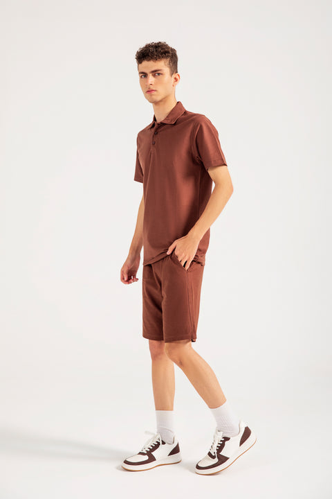 TEXTURED POLO