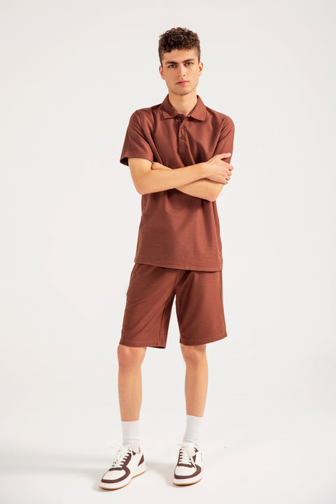 TEXTURED POLO