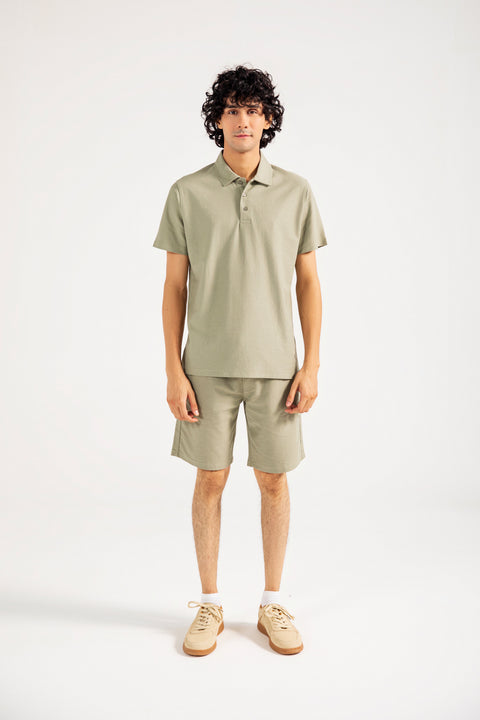 TEXTURED POLO
