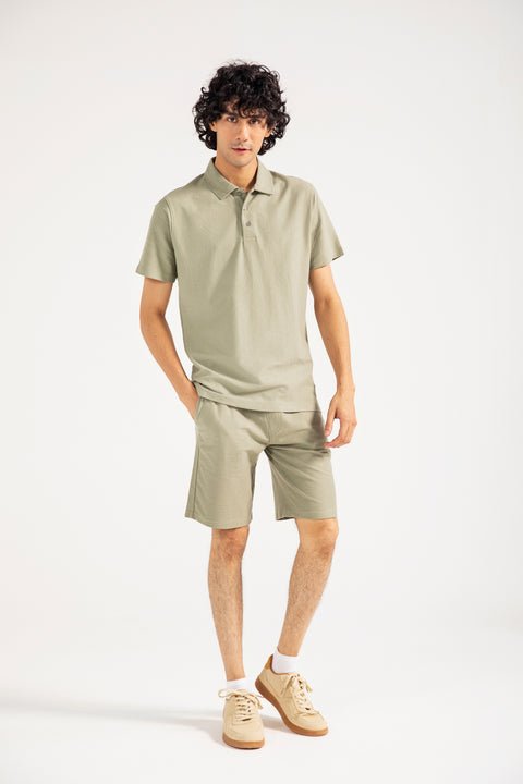TEXTURED POLO