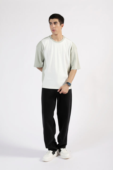 BOXY FIT COLORBLOCK TEE