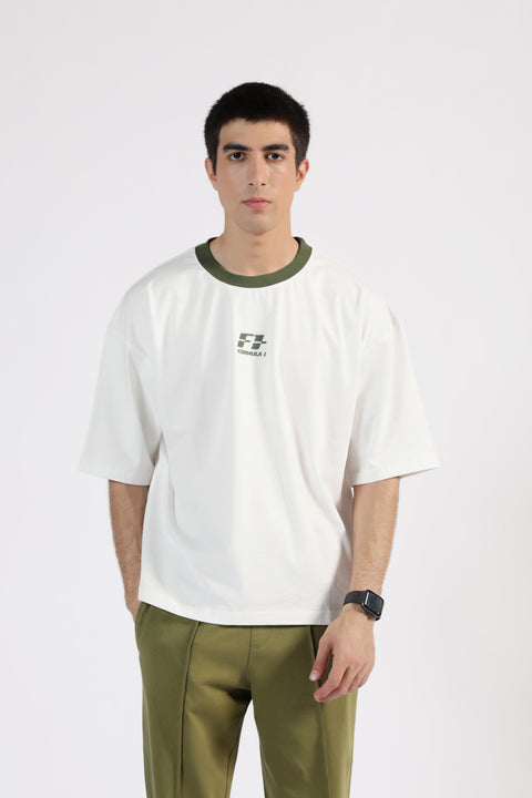 BOXY FIT FORMULA 1 GRAPHIC TEE