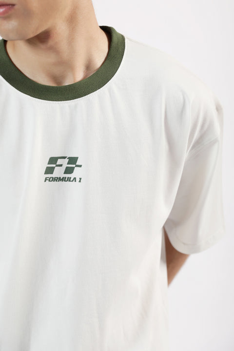BOXY FIT FORMULA 1 GRAPHIC TEE