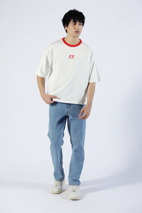 BOXY FIT FORMULA 1 GRAPHIC TEE