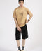 DROP SHOULDER EMBROIDERED TEE
