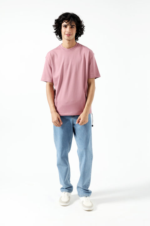 BAGGY FIT TEE WITH POCKET