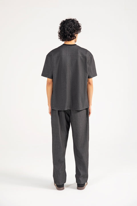 BAGGY FIT TEXTURED TEE