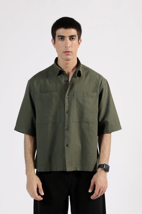 BOXY FIT OXFORD SHIRT