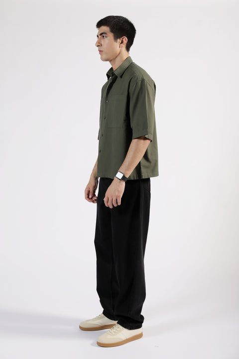 BOXY FIT OXFORD SHIRT
