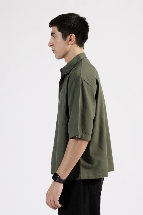 BOXY FIT OXFORD SHIRT