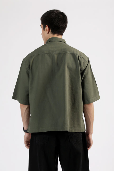 BOXY FIT OXFORD SHIRT