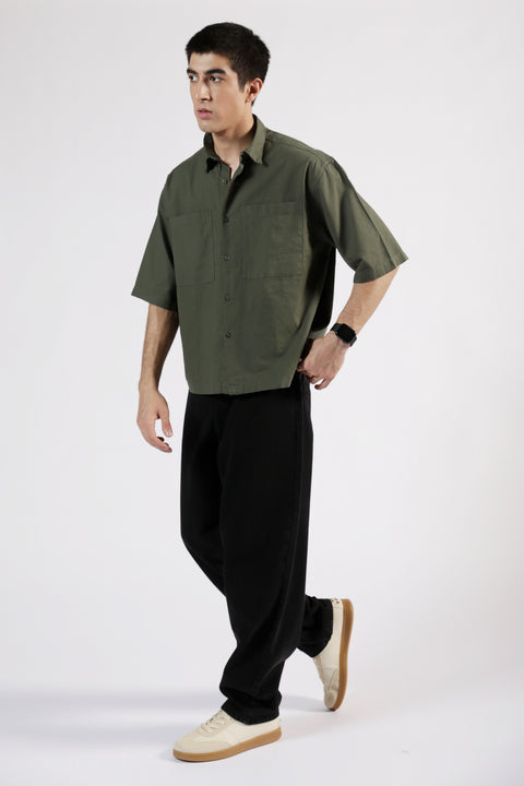 BOXY FIT OXFORD SHIRT