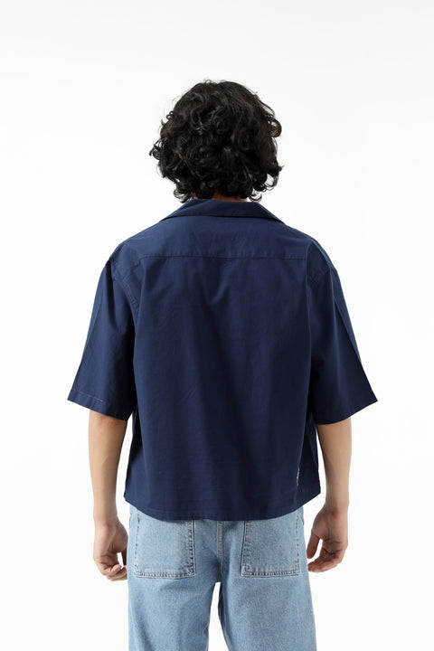 EMBROIDERED BOXY FIT SHIRT