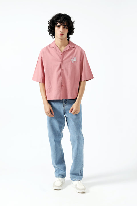 EMBROIDERED BOXY FIT SHIRT