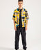BAGGY FIT RESORT COLLAR PRINTED SHIRT