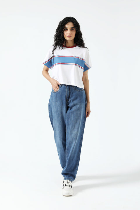 KIMONO STRIPED TOP