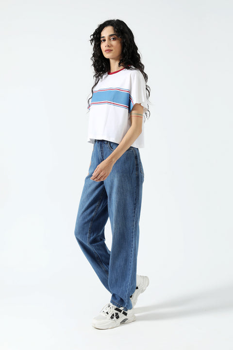 KIMONO STRIPED TOP