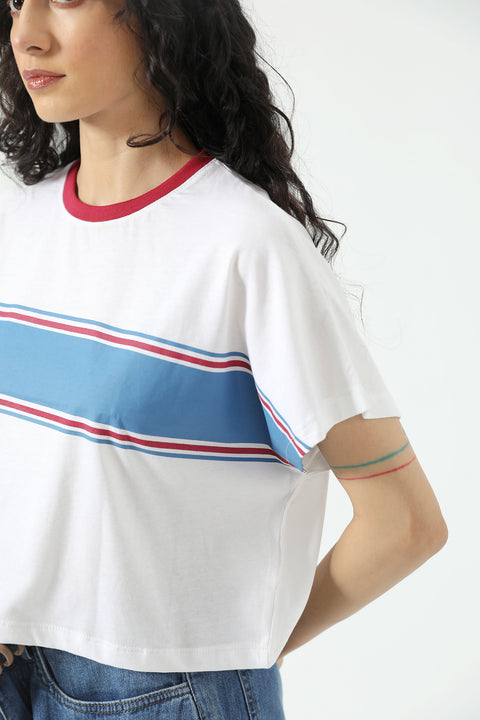 KIMONO STRIPED TOP