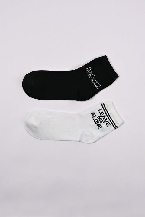 SEMI LONG SOCKS (PACK OF 2)