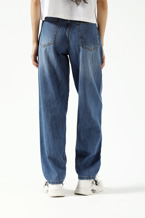 BARREL FIT DENIM