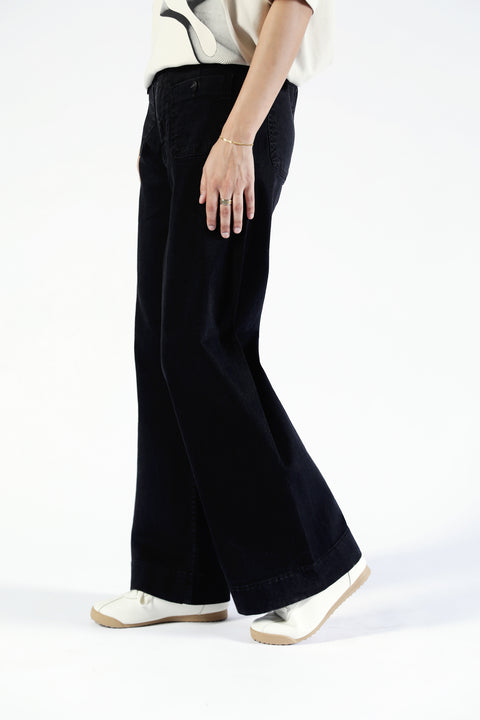 SEAMLESS WIDE LEGS DENIM