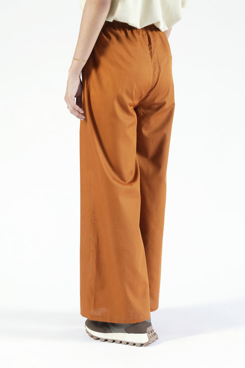 WIDE LEG TROUSER WITH DRAWCORD DETAIL