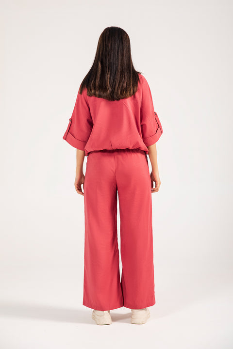 WIDE LEG TROUSERS