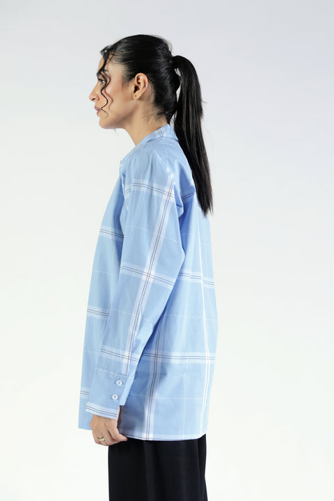 CHECKERED BUTTON DOWN SHIRT