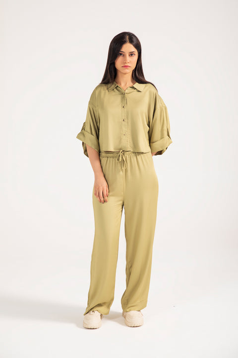 BOXY BUTTON DOWN SHIRT